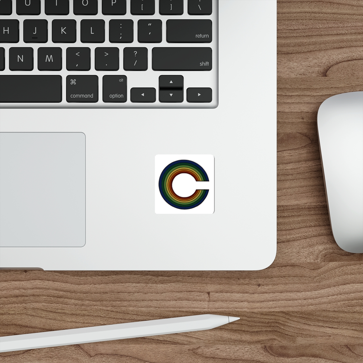 Canyon Surfboards C Rainbow Die-Cut Stickers - Image 5