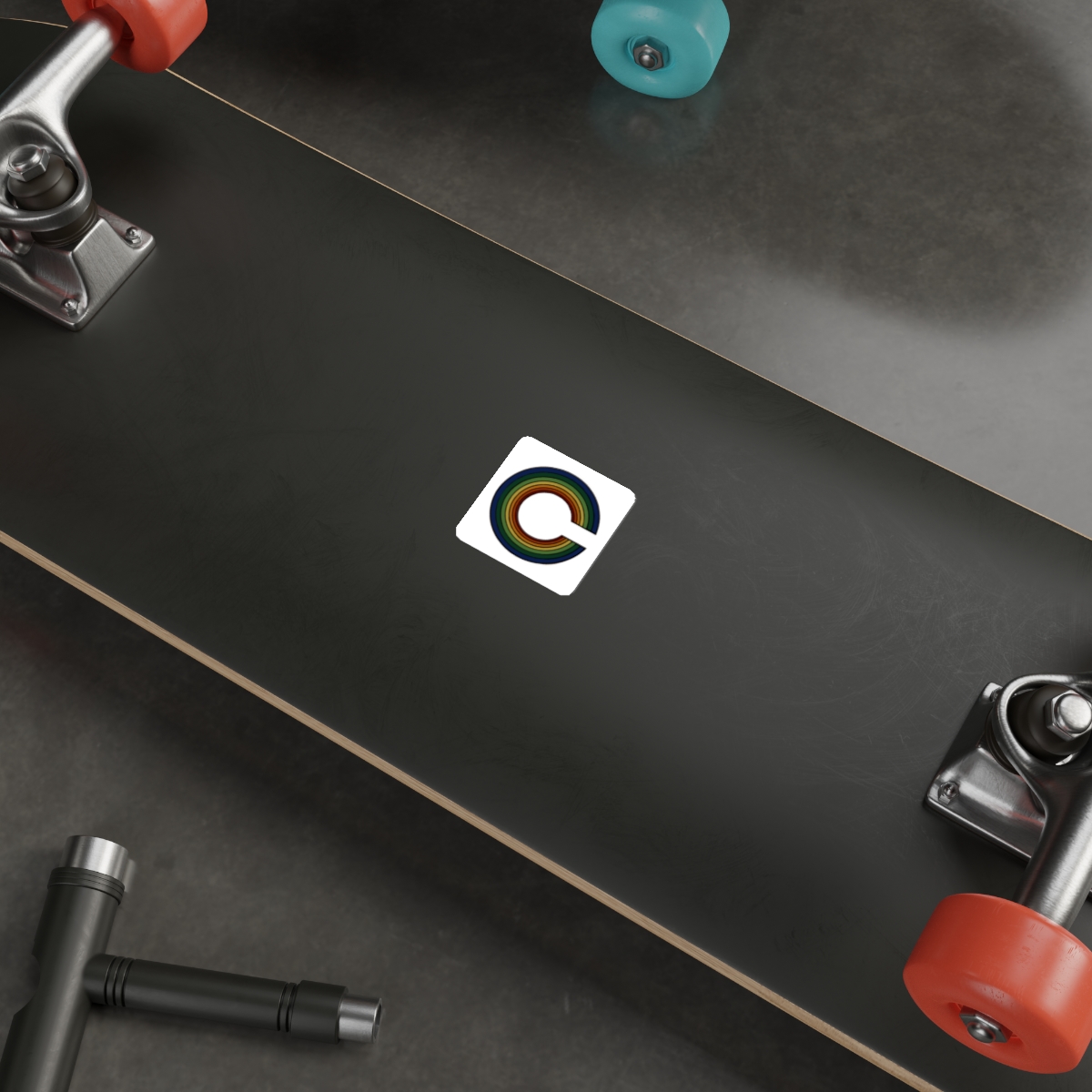 Canyon Surfboards C Rainbow Die-Cut Stickers - Image 6