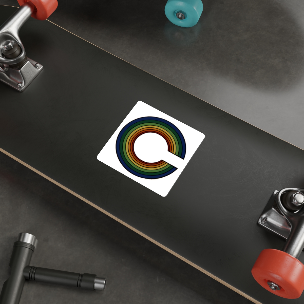 Canyon Surfboards C Rainbow Die-Cut Stickers - Image 14