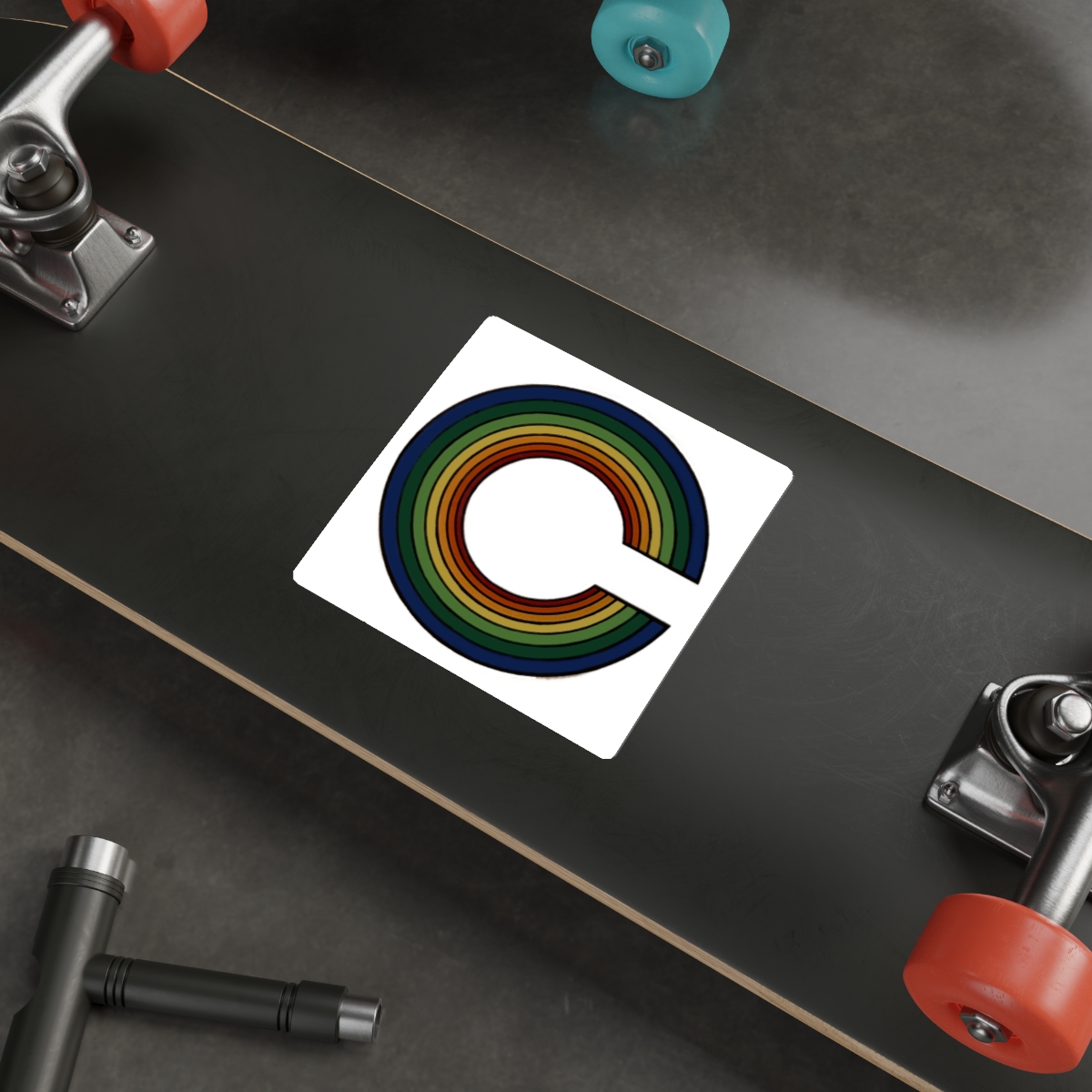 Canyon Surfboards C Rainbow Die-Cut Stickers - Image 18