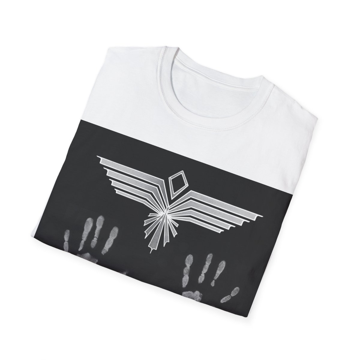 Copy of Unisex Canyon Surfboards Full Rainbow Inverse Softstyle T-Shirt - Image 16