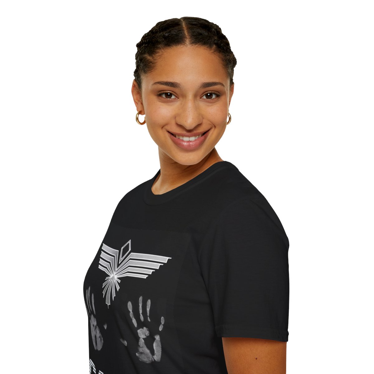 Copy of Unisex Canyon Surfboards Full Rainbow Inverse Softstyle T-Shirt - Image 9