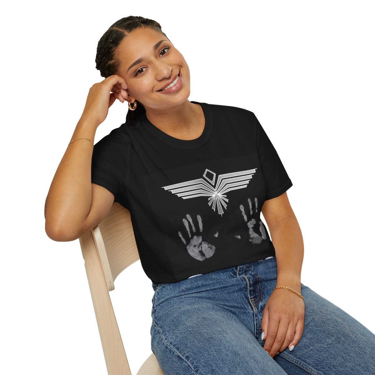 Copy of Unisex Canyon Surfboards Full Rainbow Inverse Softstyle T-Shirt - Image 10