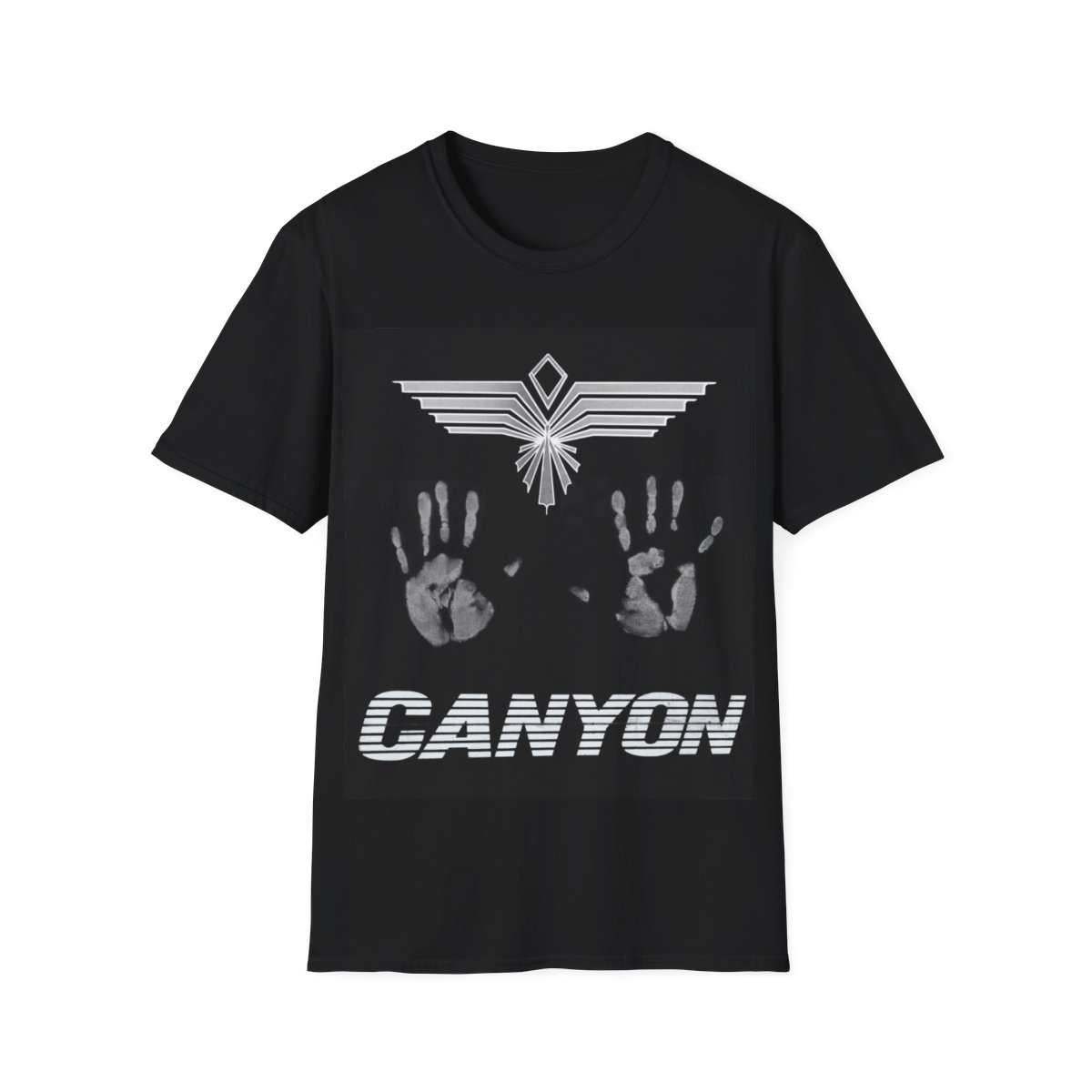 Copy of Unisex Canyon Surfboards Full Rainbow Inverse Softstyle T-Shirt