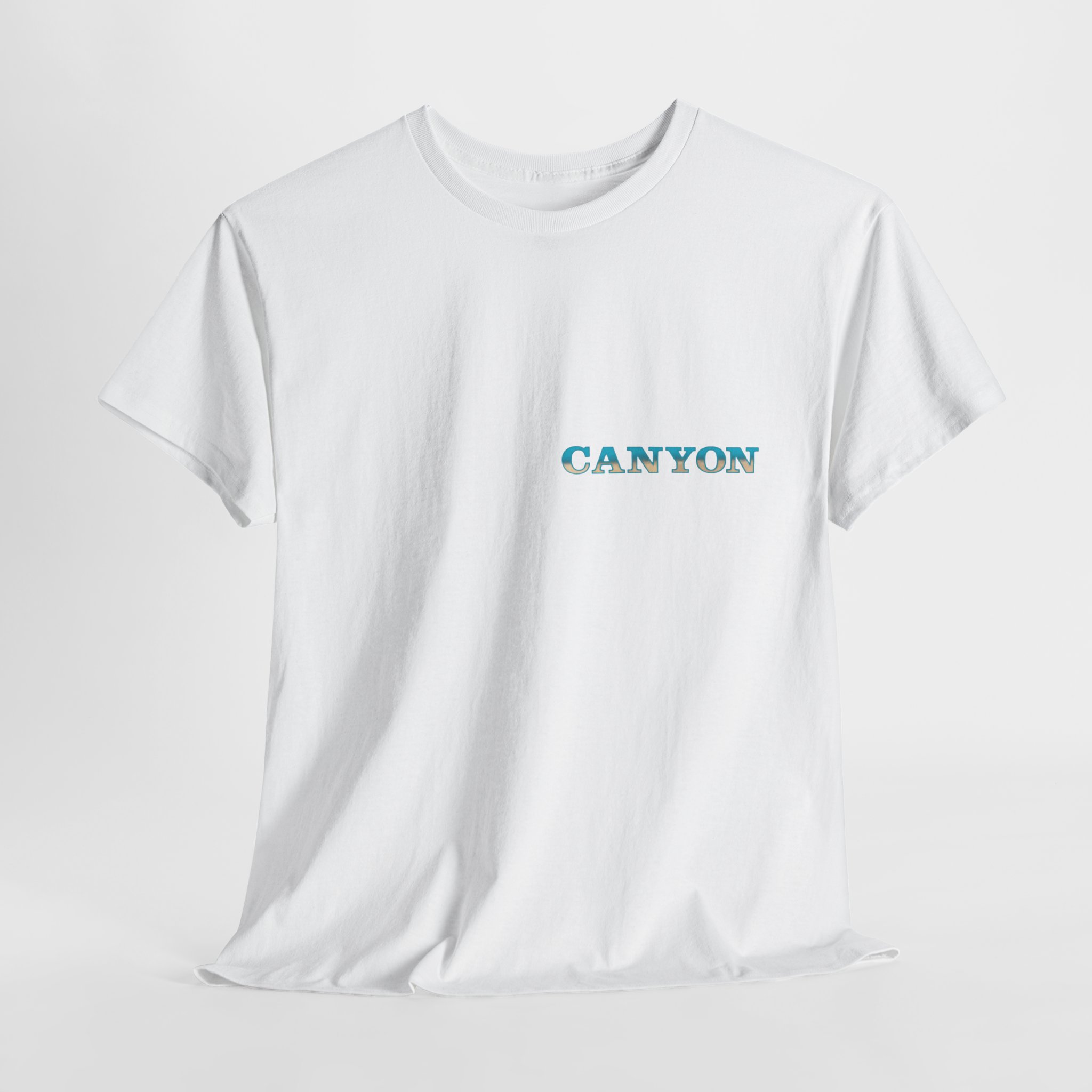 Canyon Surfboards Blue Thunderbird Unisex Heavy Cotton Tee - Image 6