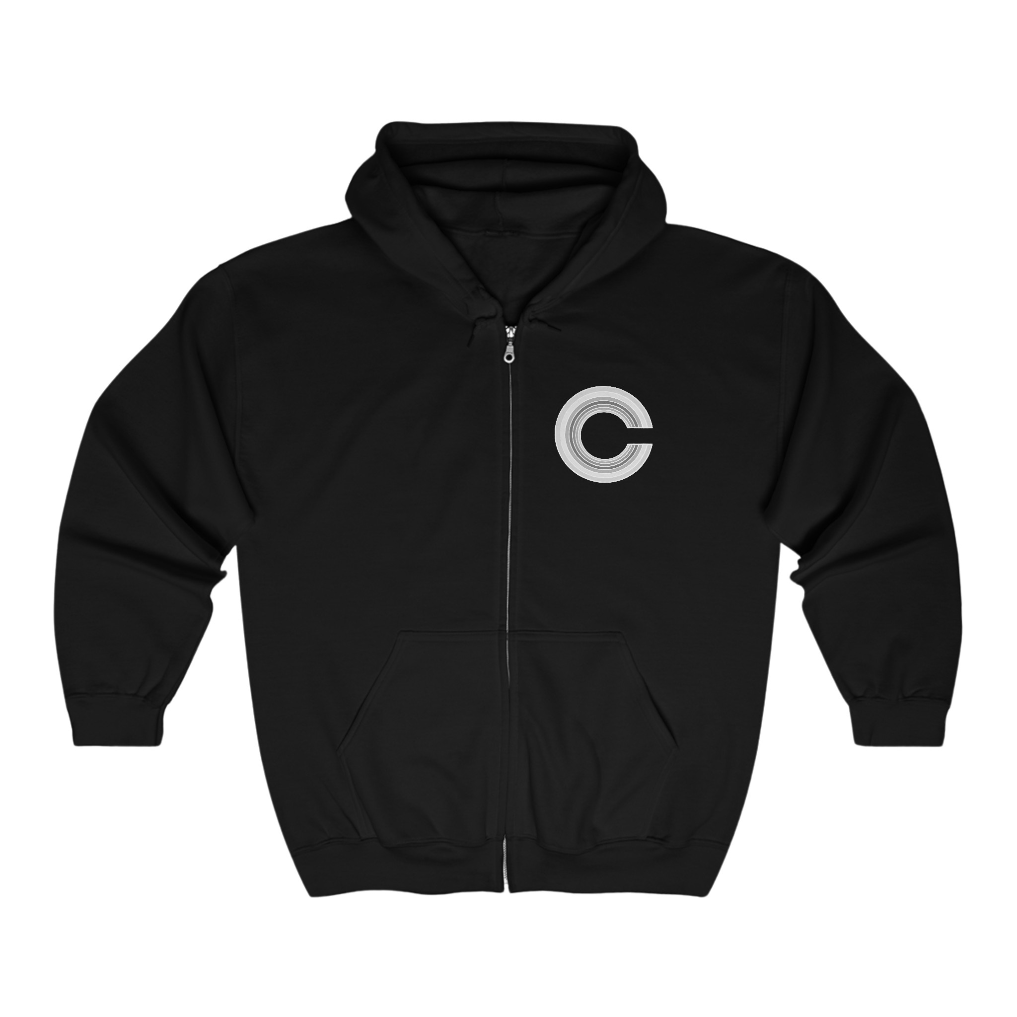 Canyon Surfboards Zip Sweatshirt with Full Inverted Rainbow - Image 2