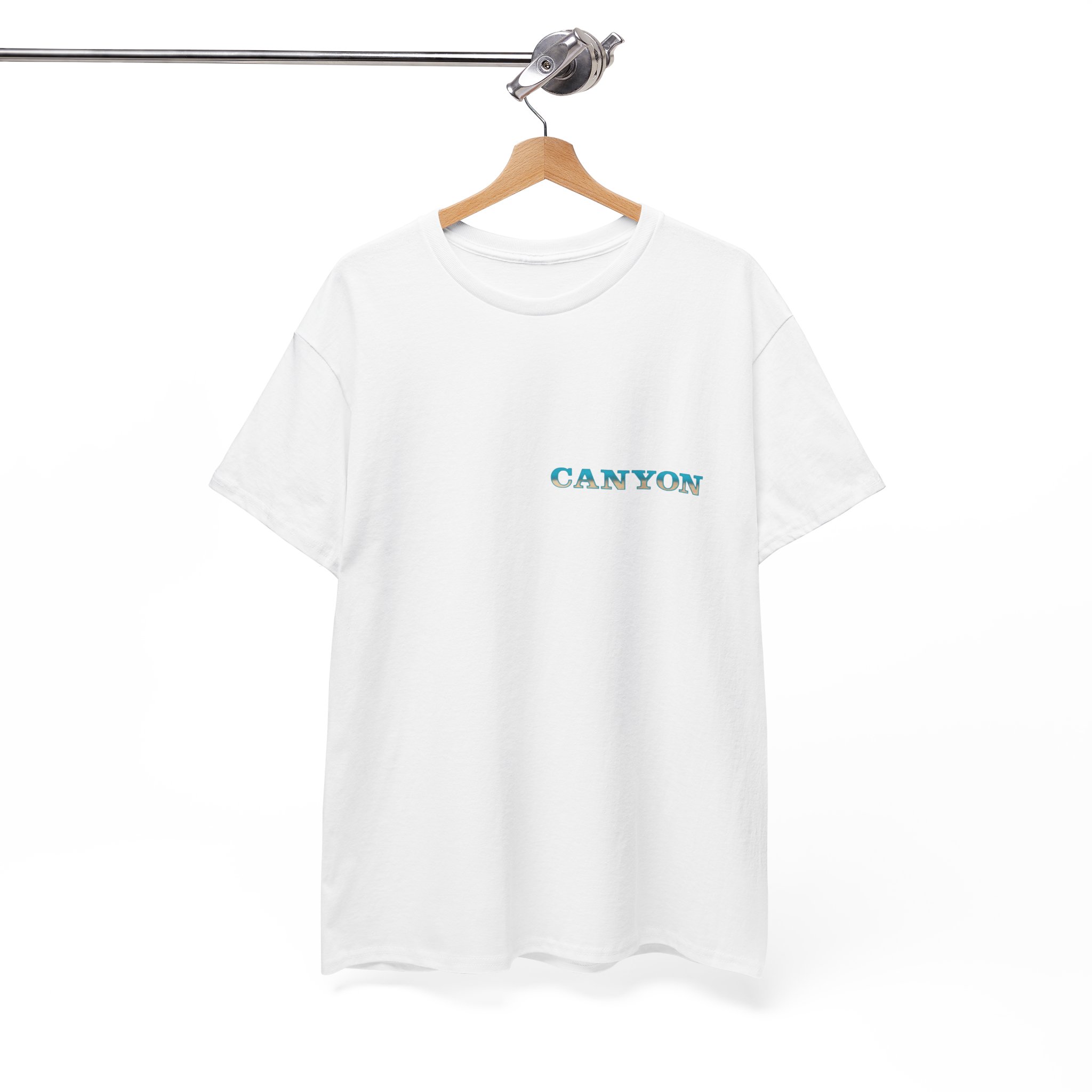 Canyon Surfboards Blue Thunderbird Unisex Heavy Cotton Tee - Image 7