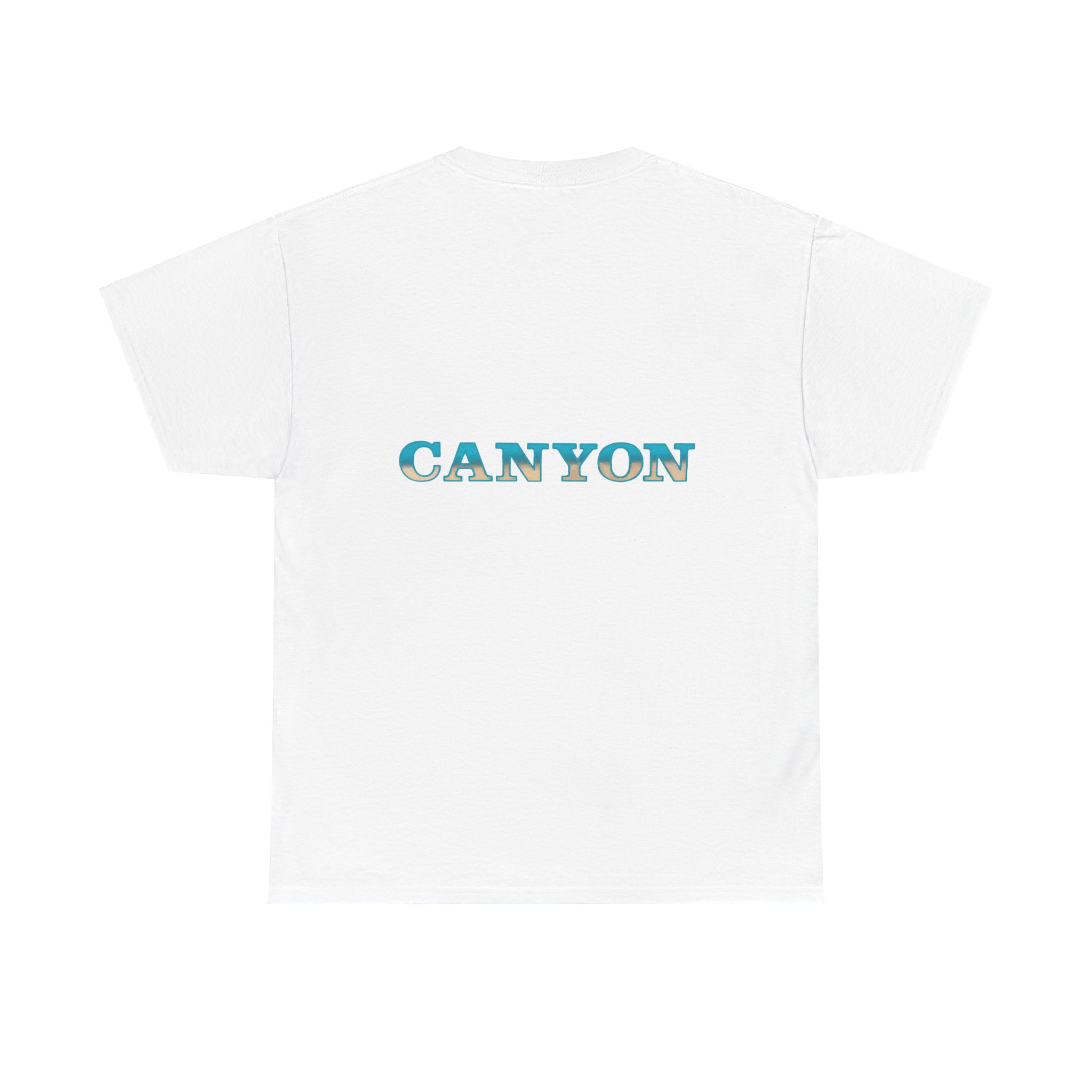 Canyon Surfboards Blue Thunderbird Unisex Heavy Cotton Tee - Image 2