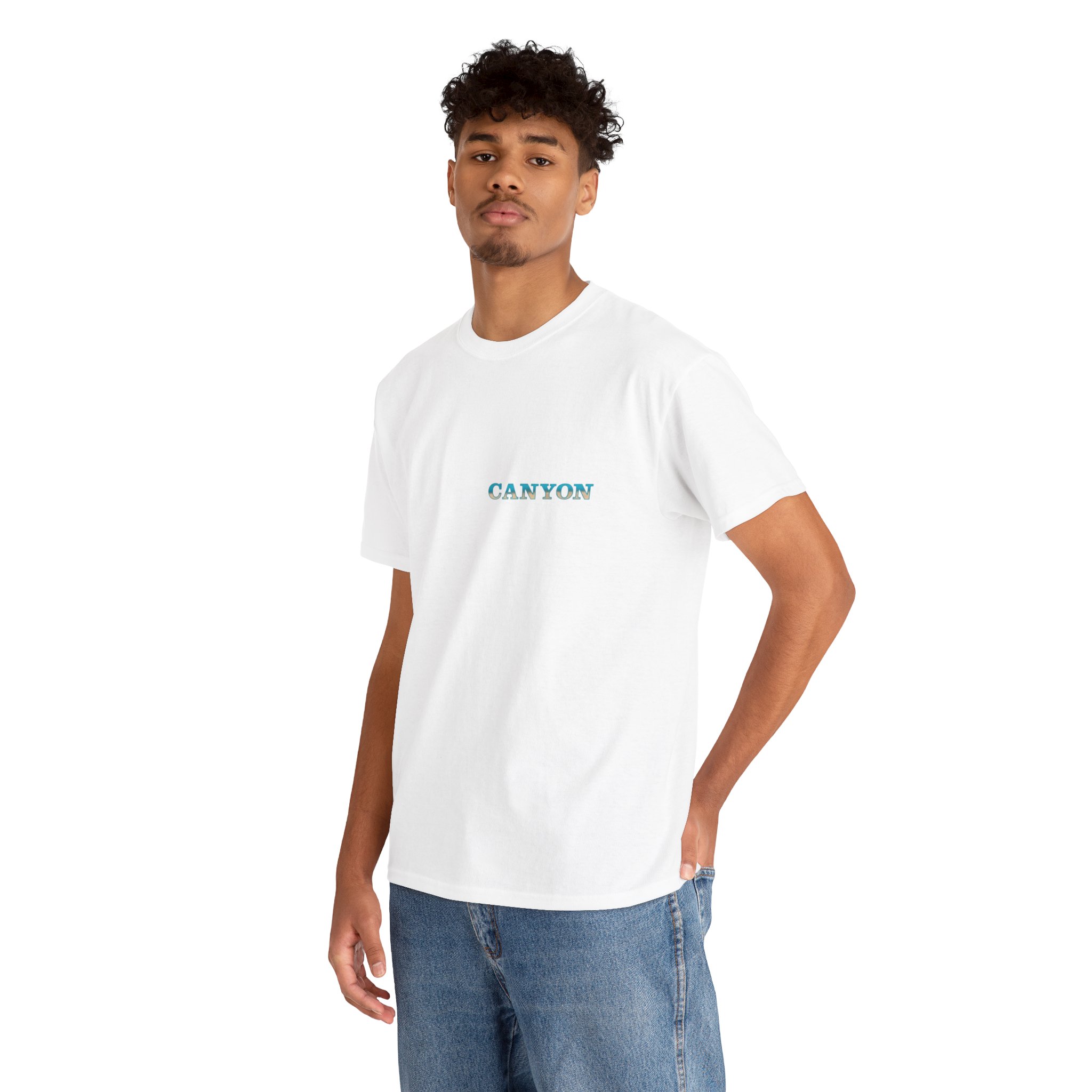 Canyon Surfboards Blue Thunderbird Unisex Heavy Cotton Tee - Image 14