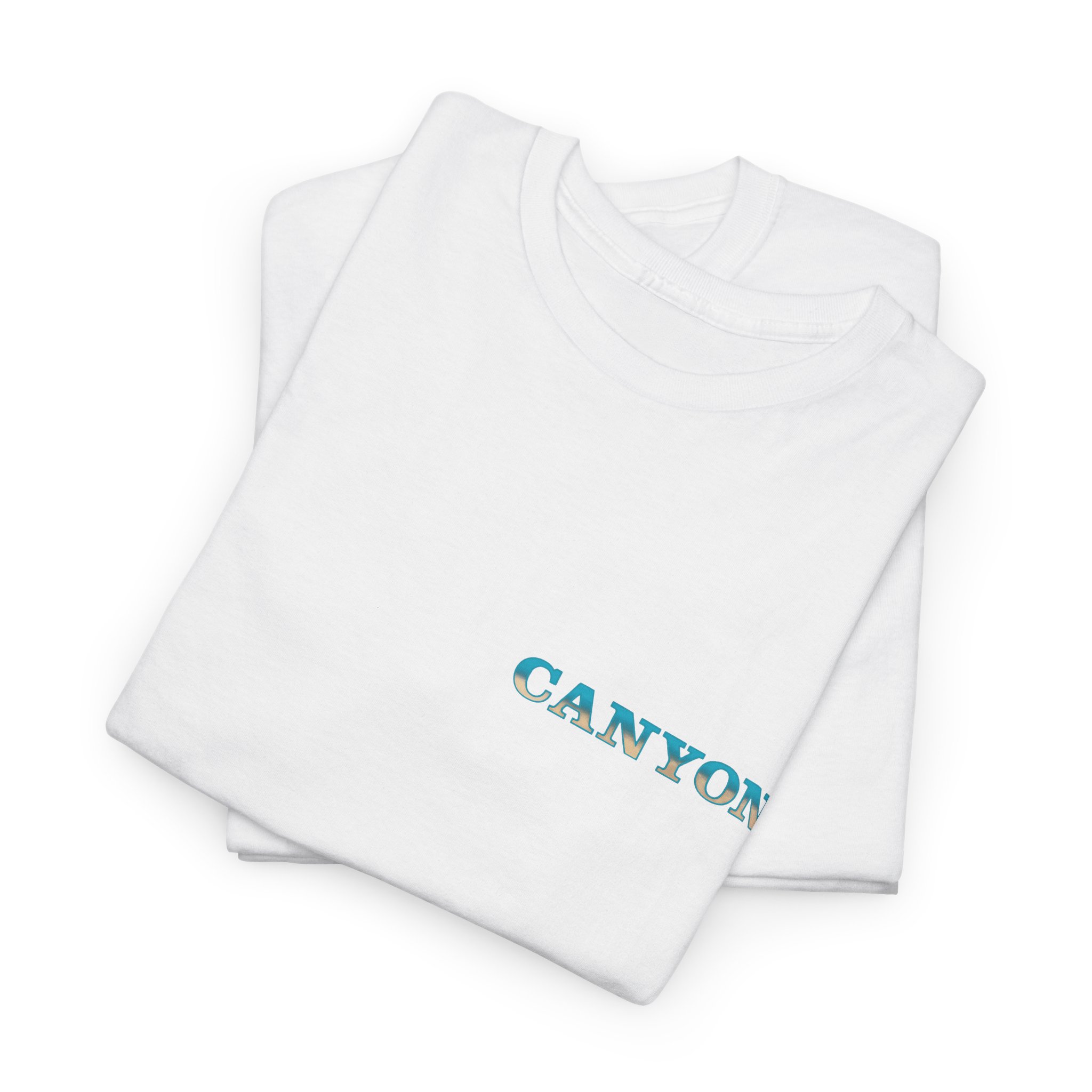 Throat Chakra Canyon Surfboards Unisex Heavy Cotton Tee - Image 5