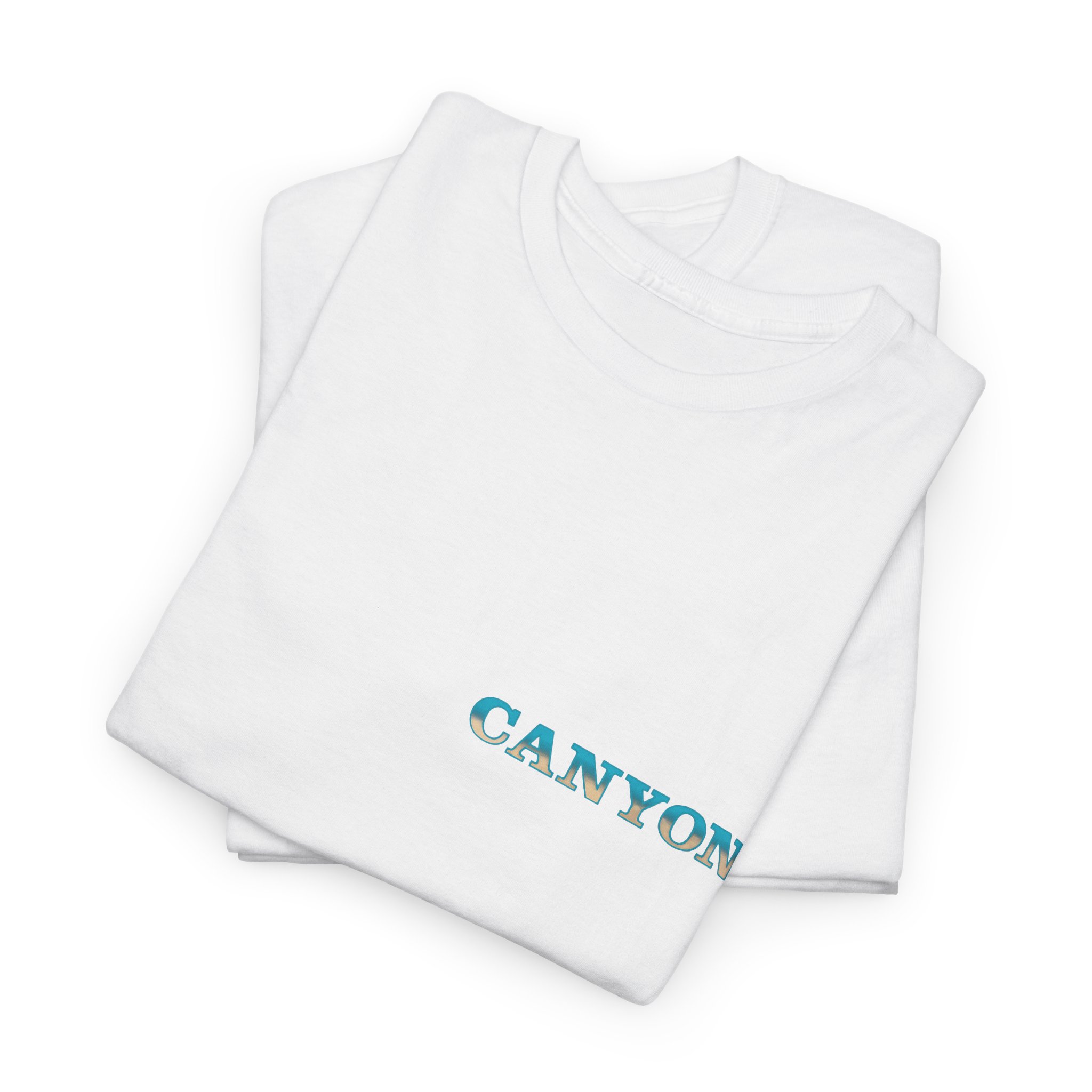 Canyon Surfboards Blue Thunderbird Unisex Heavy Cotton Tee - Image 5