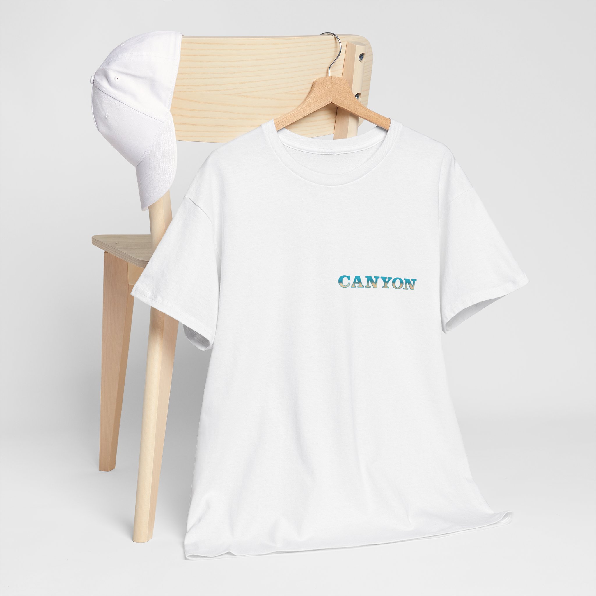 Canyon Surfboards Blue Thunderbird Unisex Heavy Cotton Tee - Image 8