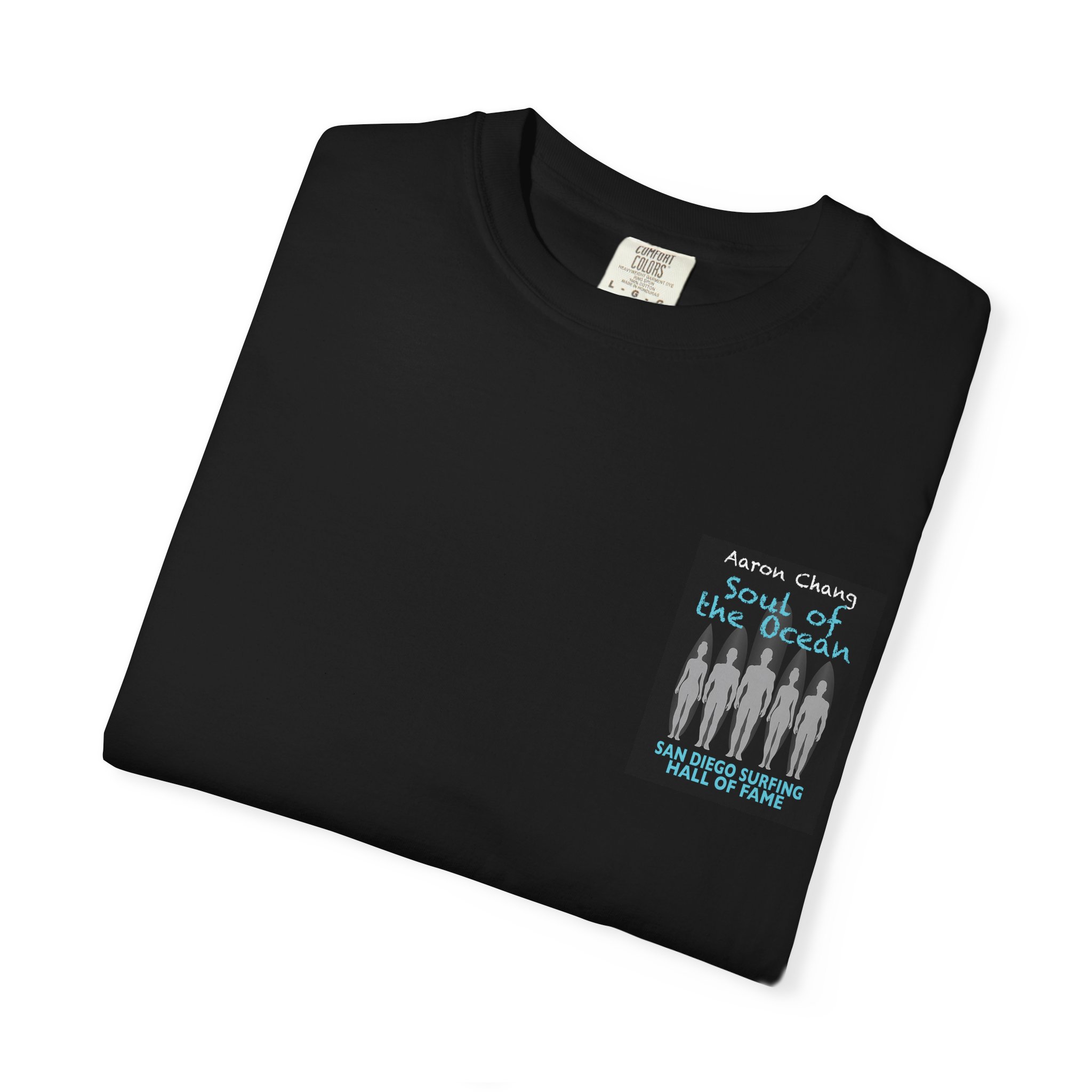 T-shirt Aaron Chang San Diego Surfing Hall of Fame - Soul of the Ocean Design - Image 3